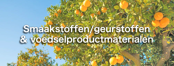 Smaakstoffen/geurstoffen & voedselproductmaterialen